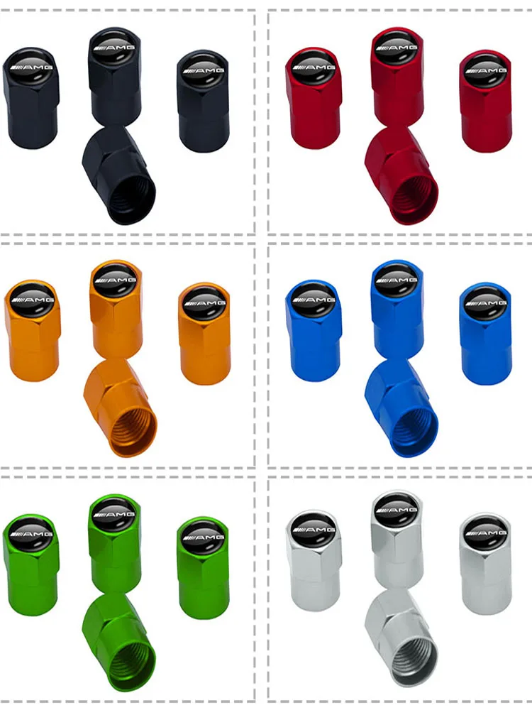 4 шт. новые колпачки клапанов автомобильных колес автомобильные аксессуары для M