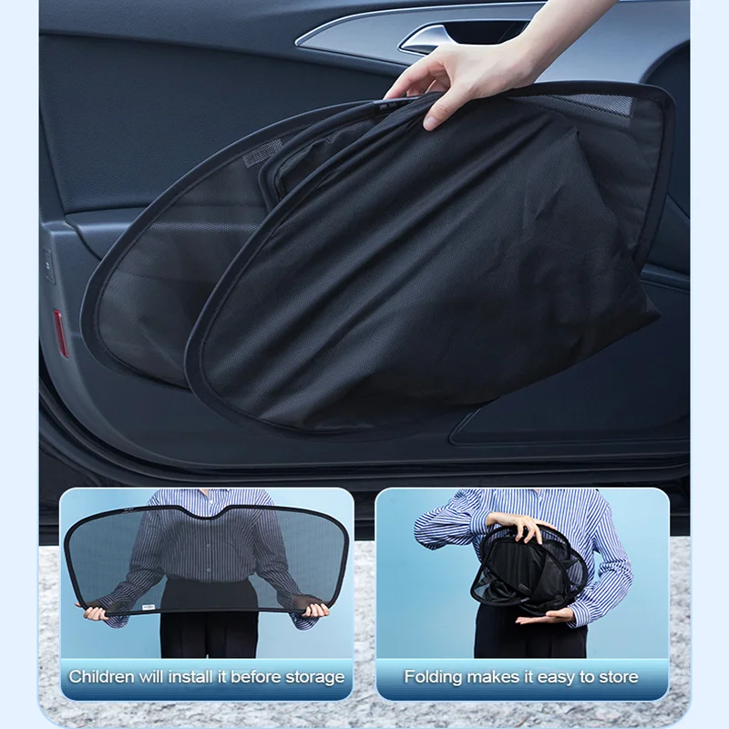 Фото Солнцезащитный козырек для автомобиля Mini F55 Hatchback MK3, 5-дверный, 2014-2024, затемняющая сетка, блокирующая УФ-лучи, шторка на лобовое стекло, автомобильные аксессуары №3