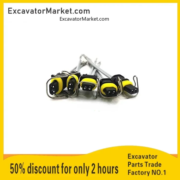 Для CATERPILLAR CATC7 C9 пара штекеров форсунки 325C 329 330B 336D штекер высокого качества