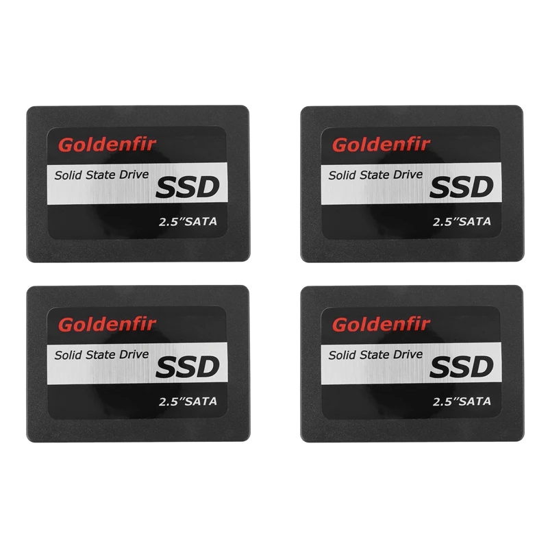 

Goldenfir 4X SSD 2.5Inch Solid State Drive Hard Drive Disk(120GB)