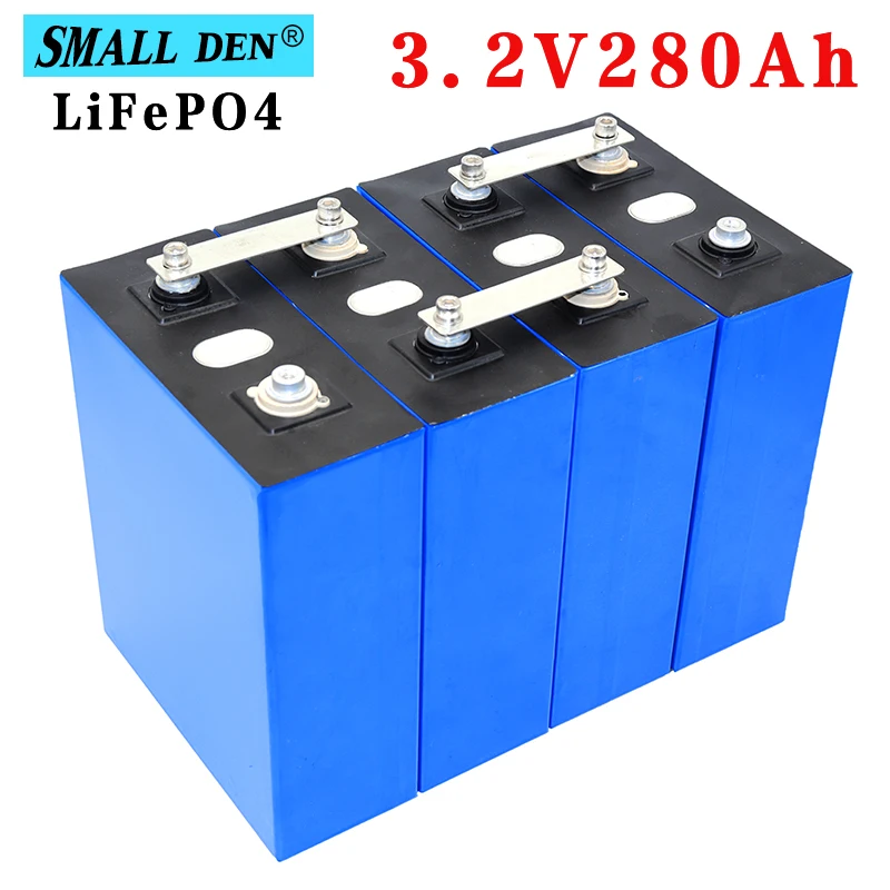 

4pcs 3.2V 280Ah lifepo4 rechargeable battery for electric vehicle RV solar storage system battery 12V 24V 280Ah battery pack