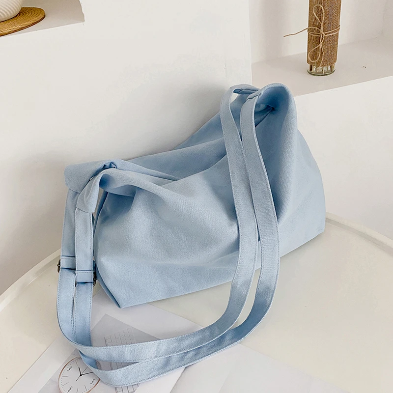 

Fashion Multifunctional with Pendant Canvas Shoulder Women Bags 2022 New Luxury Tote Large Capacity Design Crossbody Handbag Sac