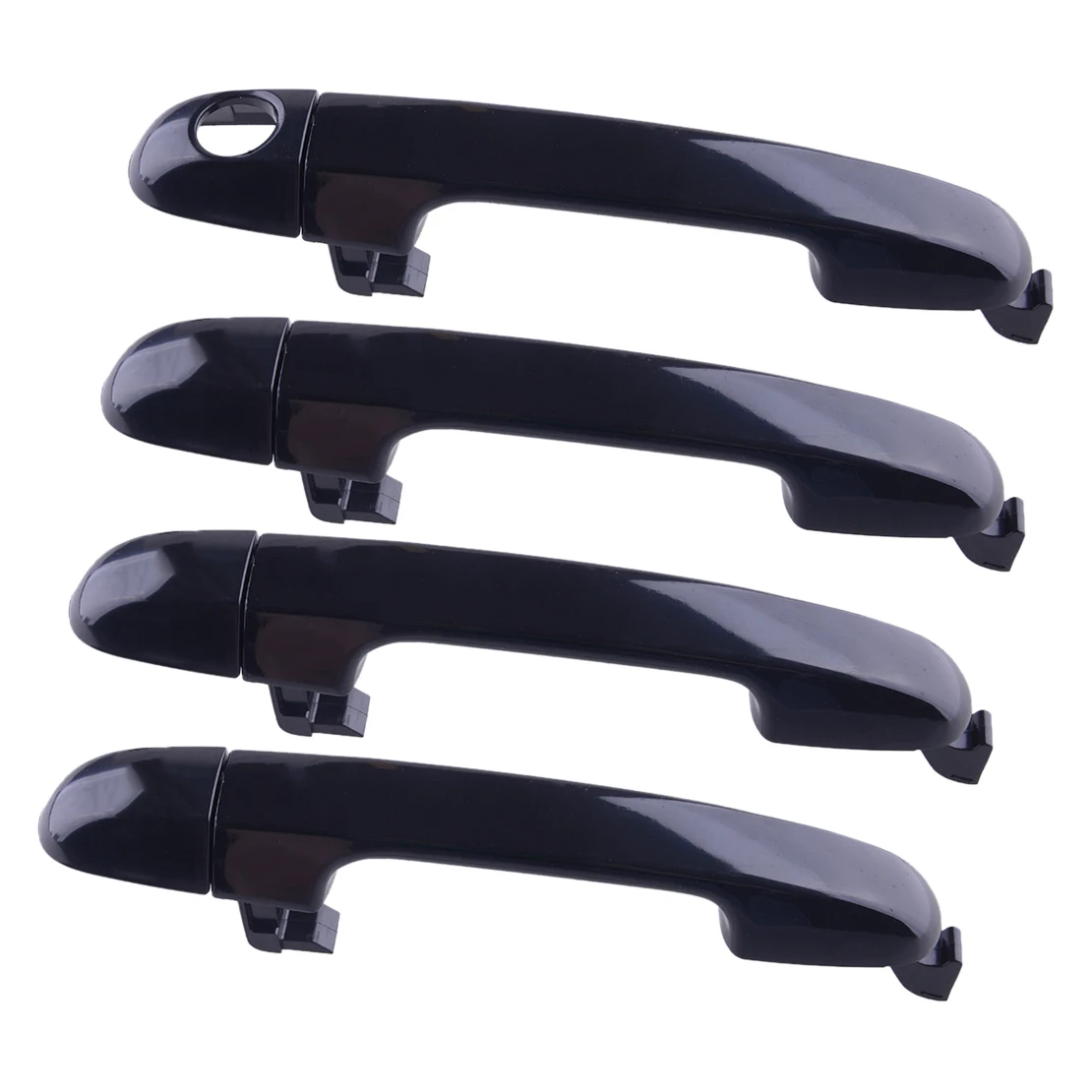 

Черная Автомобильная внешняя передняя, задняя, левая и правая дверные ручки 82651-1J000, подходит для Hyundai i20 2007 2008 2009 2010 2011 2012 2013 2014