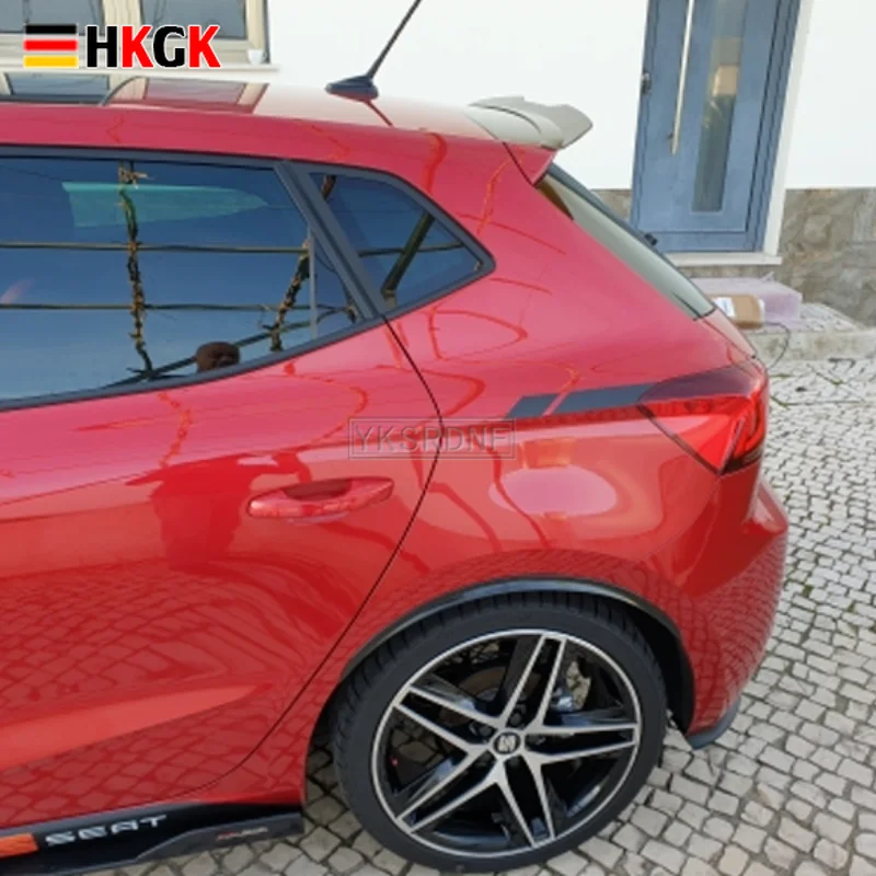 

For VW Seat IBIZA TGI/FR Hatchback 2017 2018 2019 High Quality ABS Platic Rear Roof Spoiler Car Tail Wing Decoration