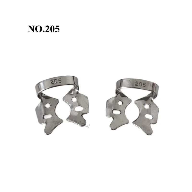 

Dental Rubber Dam Clamps Endodontic Clip Clamp Stainless Steel Oral Care Holder #205