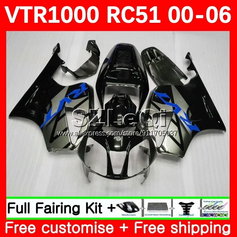 

Обтекатель 57LQ.132 для HONDA VTR1000 RC51 VTR 1000 01 02 03 04 05 06 SP1 SP2 2000 2001 2002 2003 2004 2005 2006