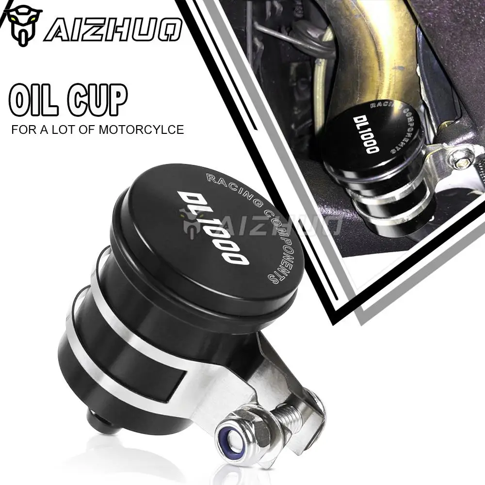 

For Suzuki DL1000 Vstrom 2002-2019 2020 DL-1000 V-Strom 2018 Motorcycle Brake Fluid Reservoir Clutch Cylinder Tank Oil Fluid Cup