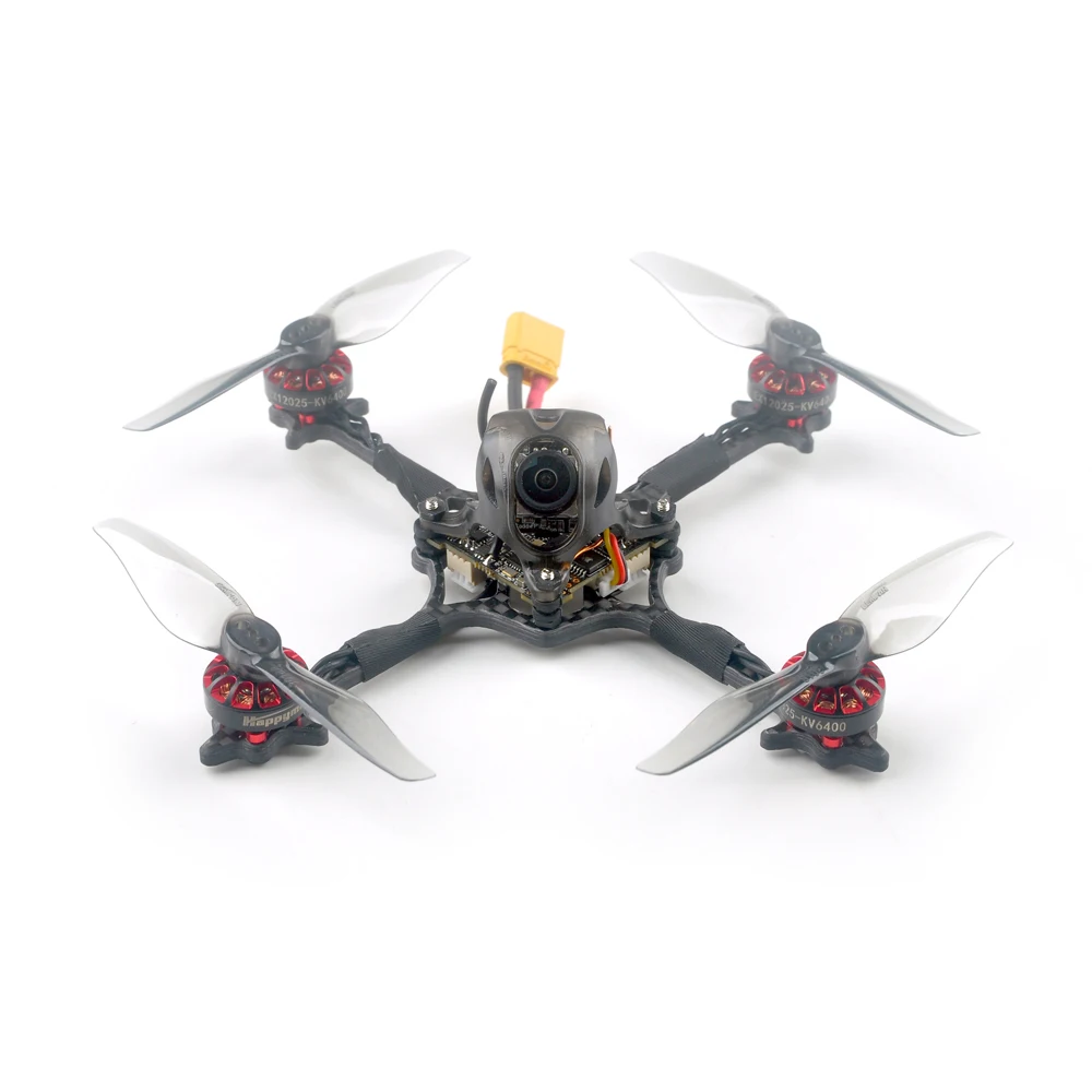 HappyModel Crux3 1-2S 115 мм 3 дюйма зубочистка FPV беспилотник для фристайла CrazybeeX 4 в 1 AIO 5A 200 мВт Caddx Ant 1200TVL EX1202.5 KV6400