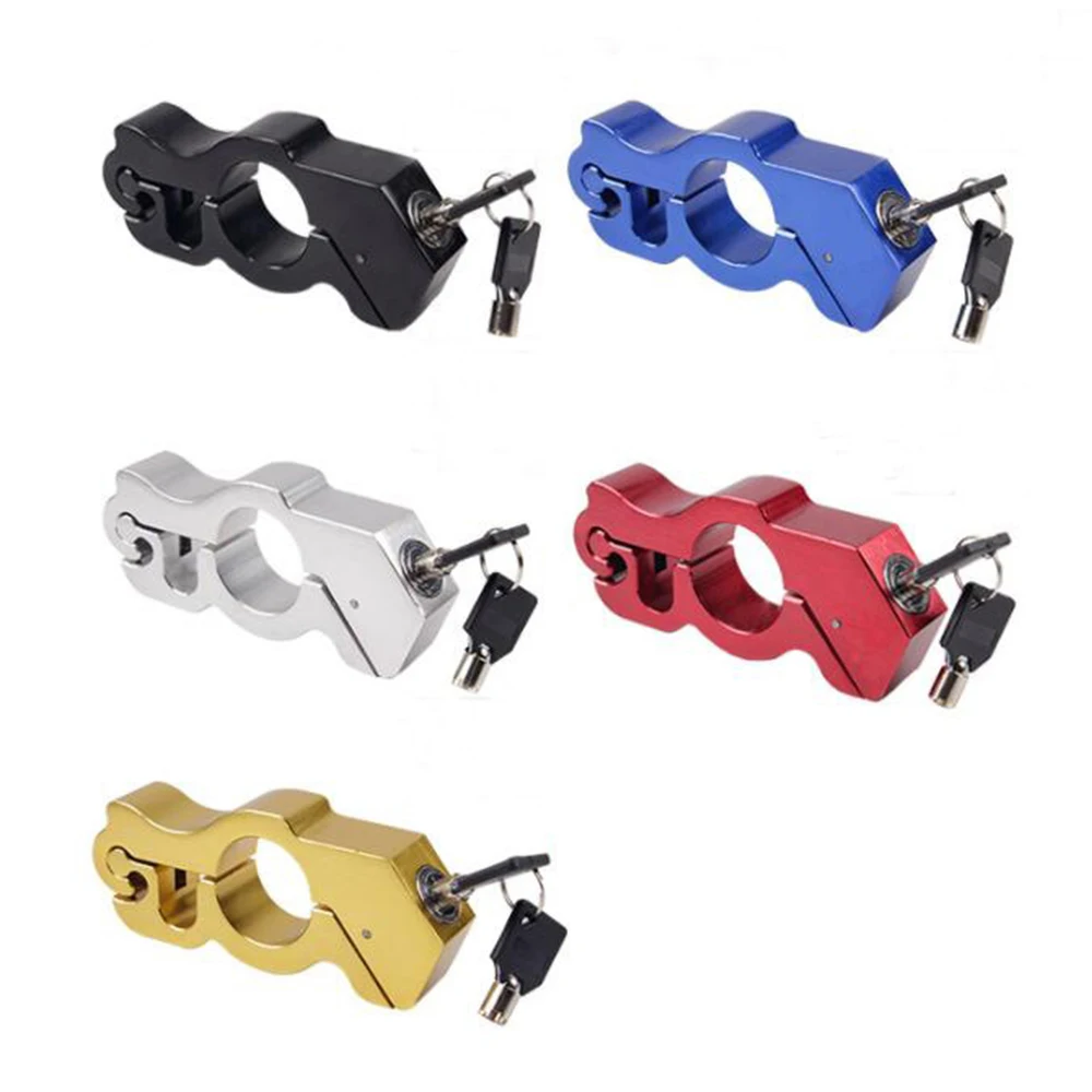 

Motorcycle Handlebar Locks Security Safety Handlebar Handset Locking for Motorbike Scooter ATV Dirt Street Bikes Anti Theft