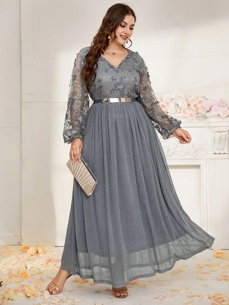 Рисунок 5 - Шикарное платье-макси с длинным