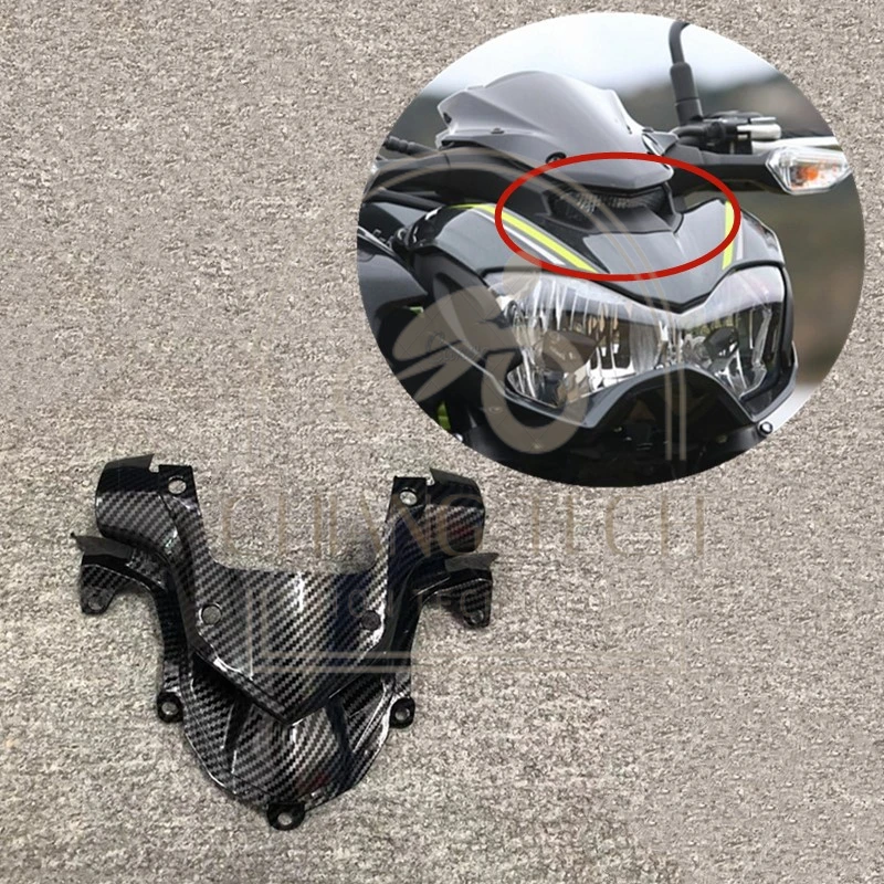 

Motorcycle Head Air Intake Fairing Fit For Kawasaki Z900 ZR900 2017 - 2019 17 18 19