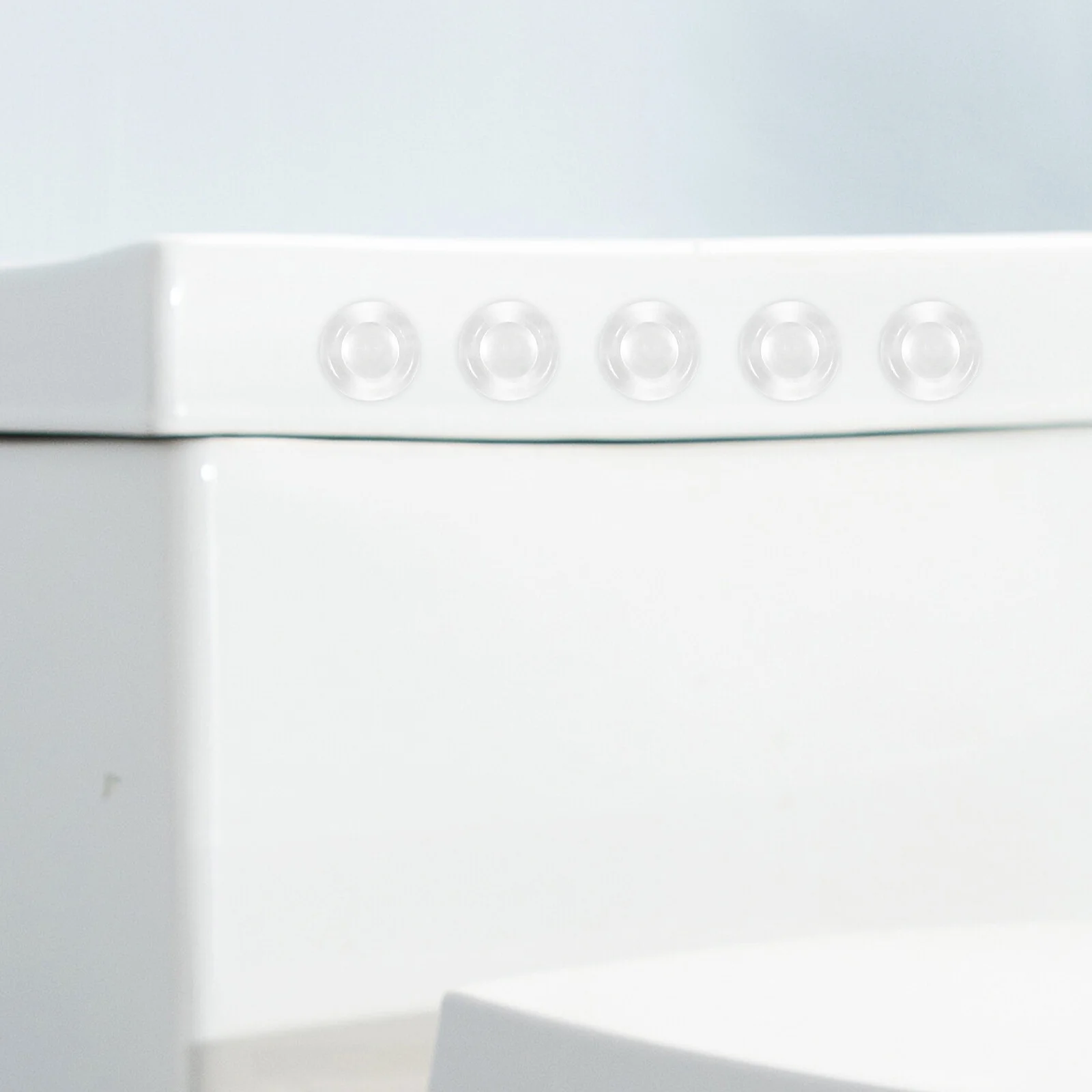 

50 Pcs Crash Ring Cabinet Door Bumpers Self Adhesive Protector Pad Silicone Wall Stopper Car Anti-collision Stickers