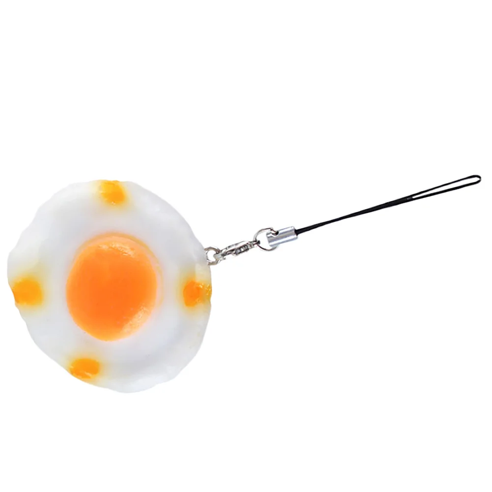 

Fake Food Party Prop Simulation Fried Egg Lifelike Model Bags Display Pvc Decorative Hanging