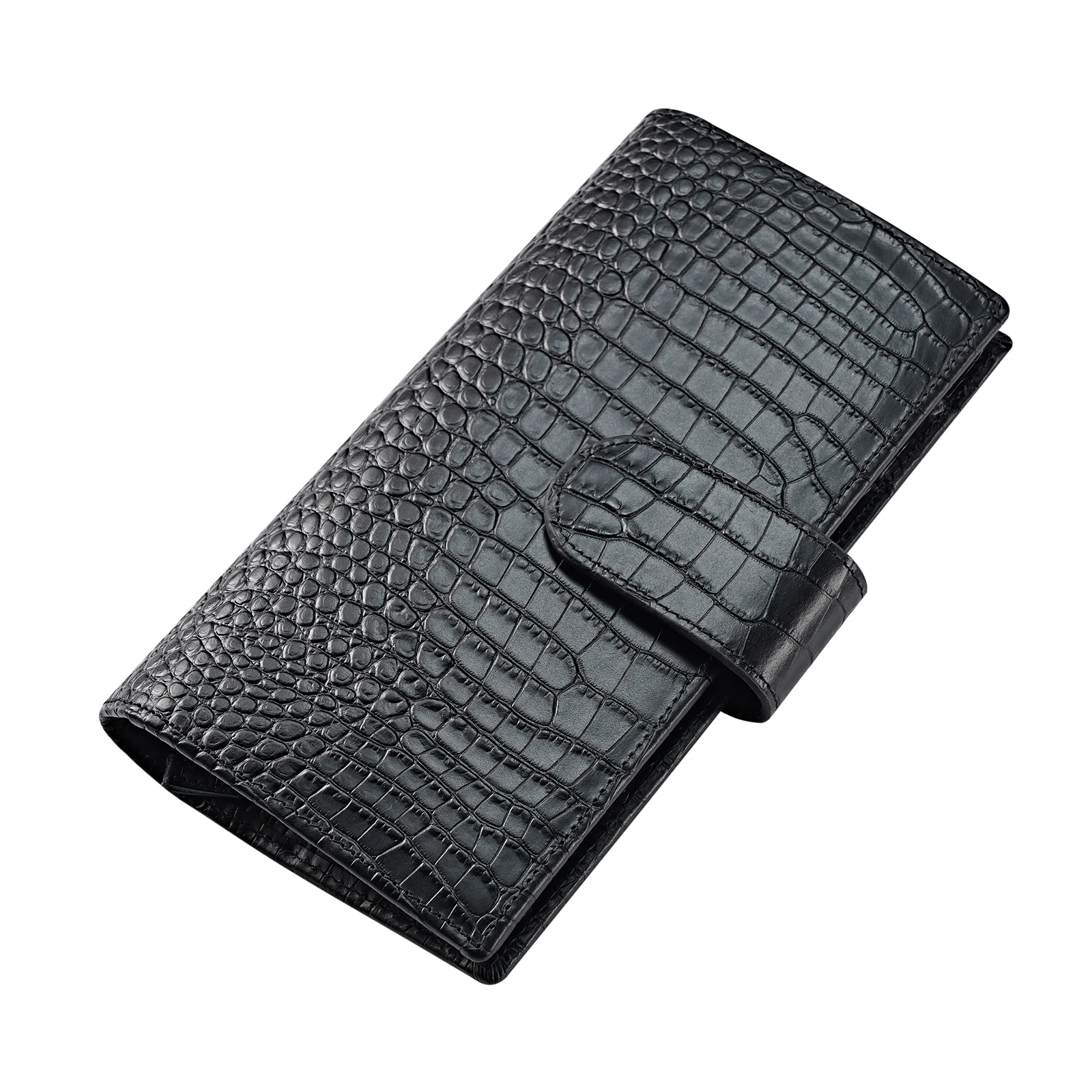 Смарт-планировщик, Обложка для Hobonichi Week/неделе, Мега, натуральный крокский принт, кожаный блокнот на молнии, Обложка для журнала с задним карманом