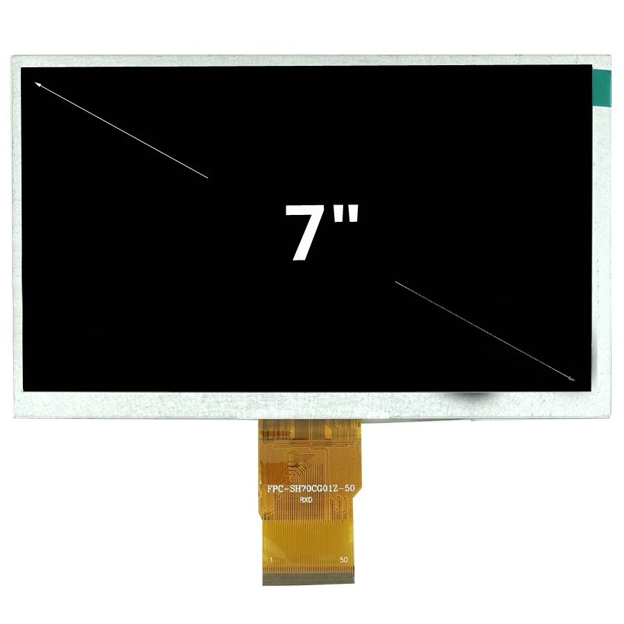 

7 inch 1024x600 tft lcd display TTL LVDS LCD Driver board module with touch screen