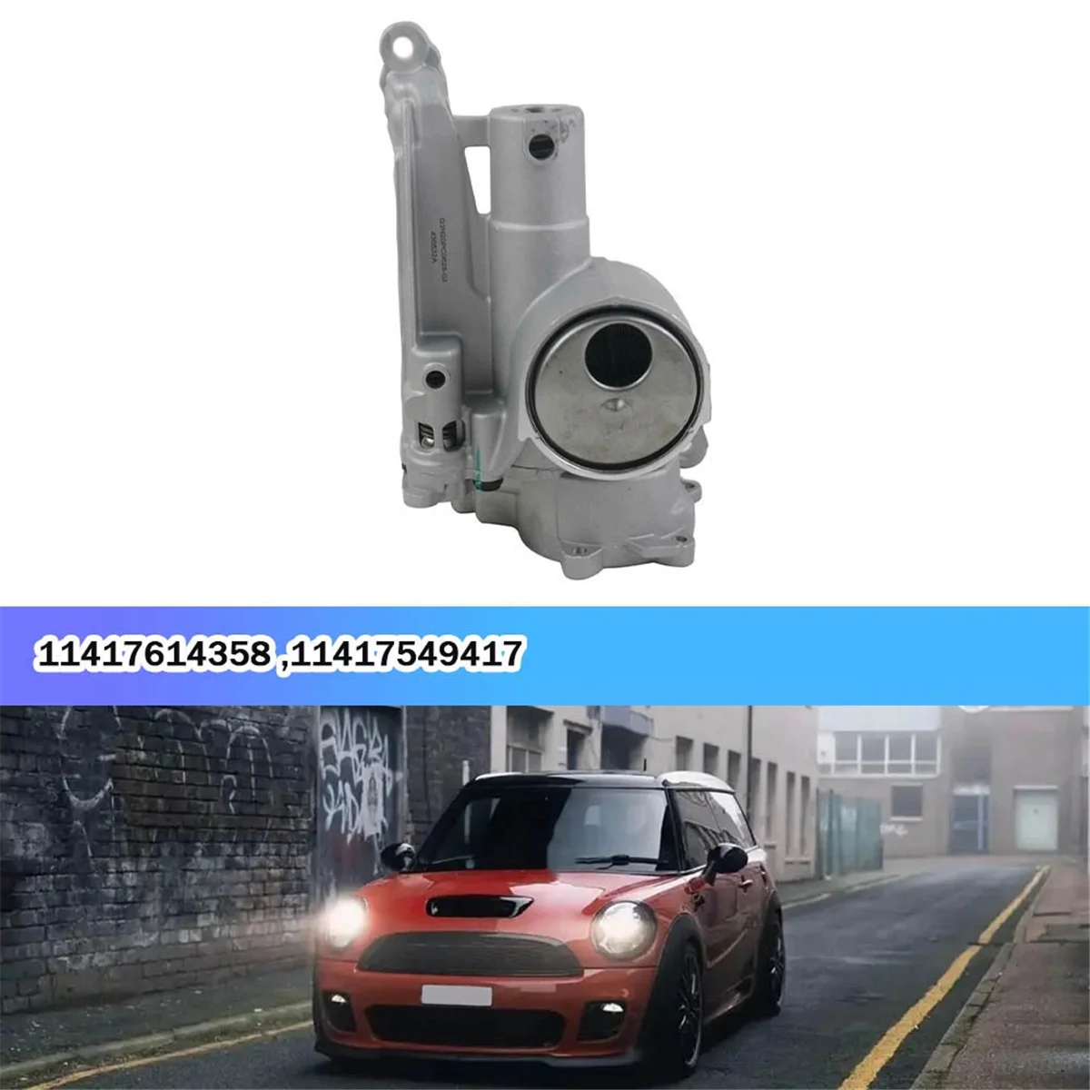 Масляный насос двигателя для Mini R55 R56 R57 R58 R59 One S & JCW 11417614358 11417549417 |