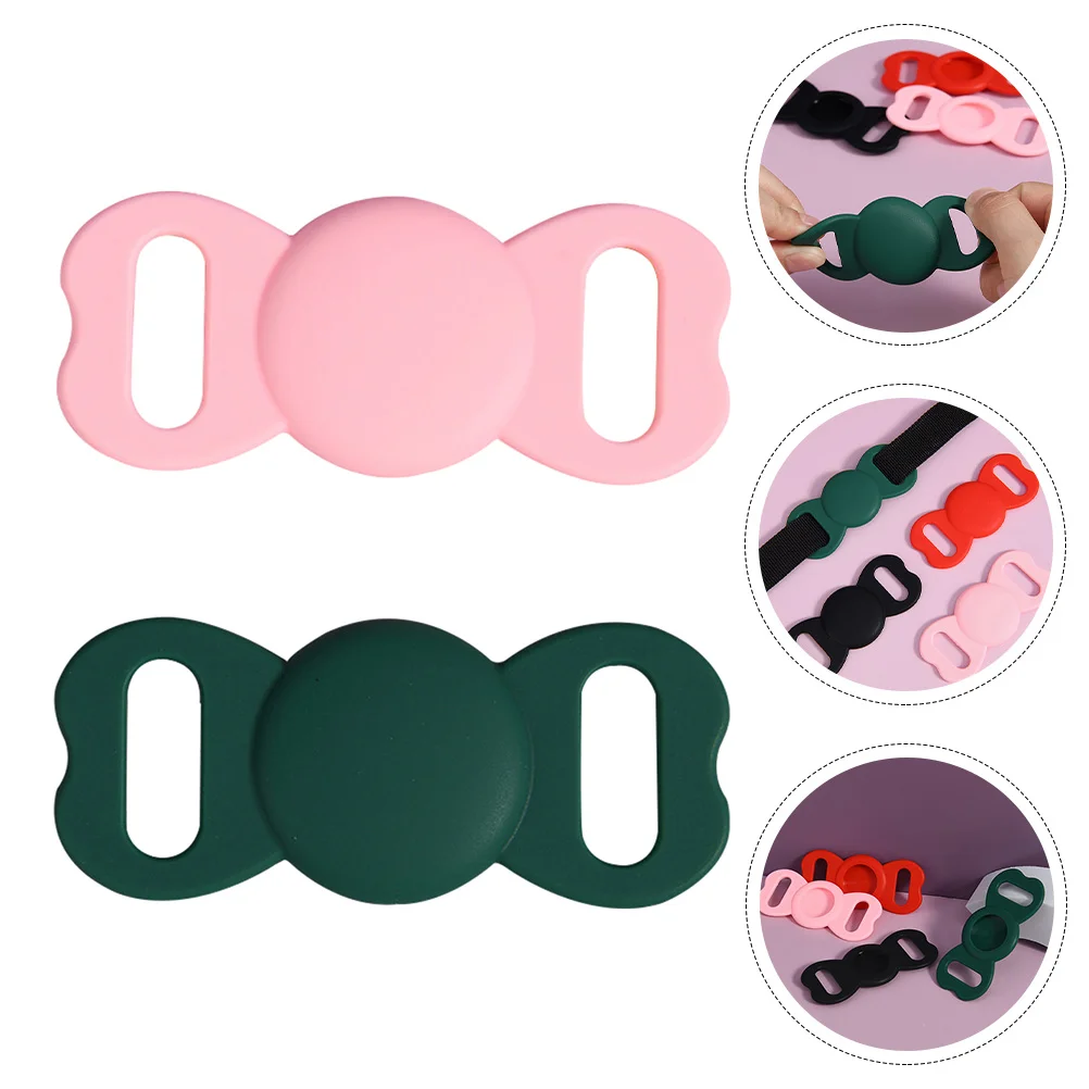 

Tag Tracer Air Case Cover Pet Collar Dog Holder Tracking Cases Anti Lost Finder Silicone Hanging Sleeve Skin Lightweight Covers