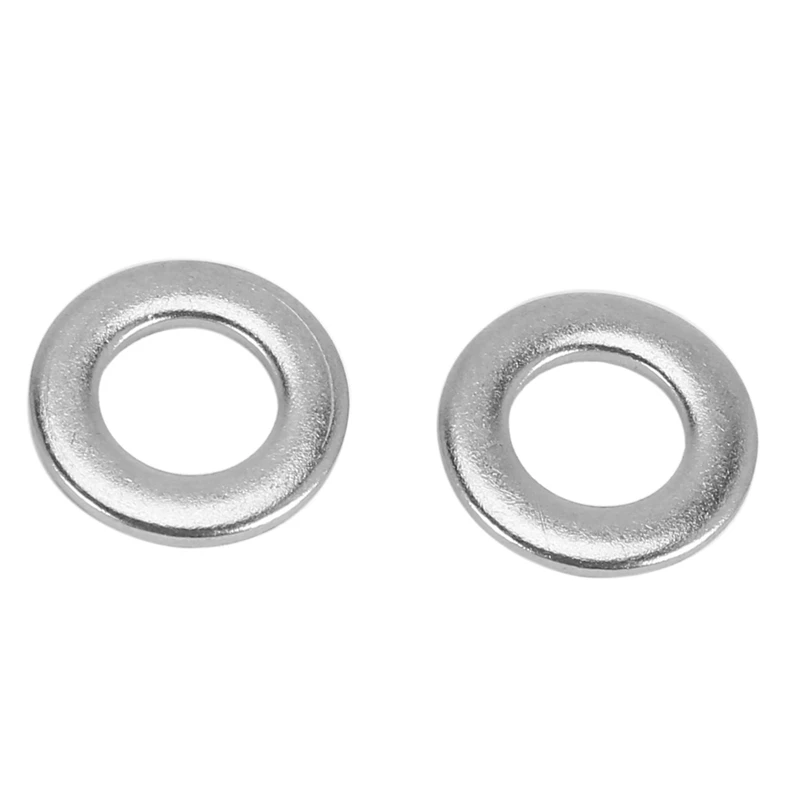Акция! Шайба m5x10 мм круглая плоская из нержавеющей стали для болтового винта 100 шт.