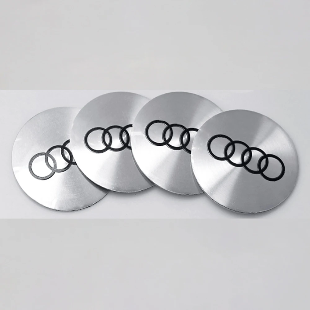 

Наклейка на колесо для Audi A3 A4 A5 A6 Q3 Q5 Q7 TT, 4 шт., 56 мм