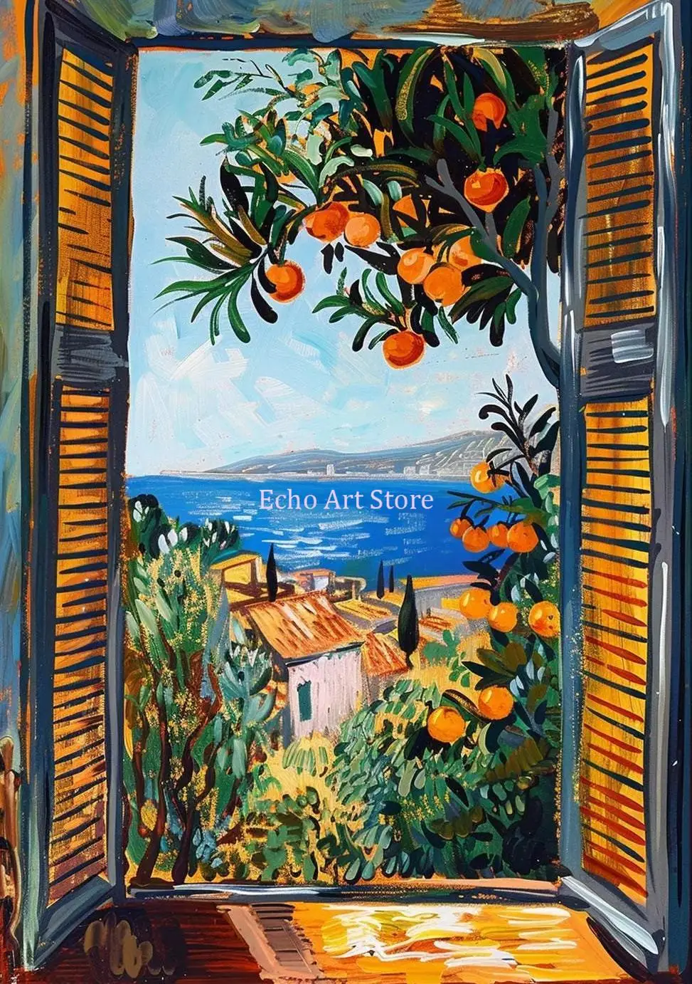 Печать на холсте 