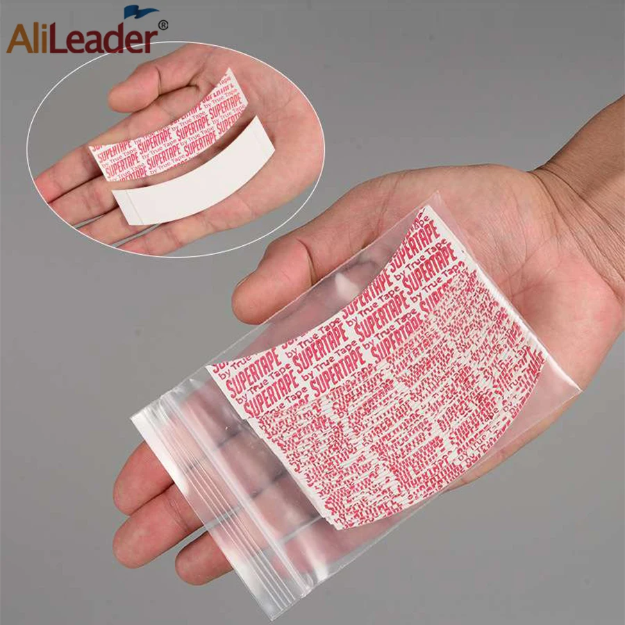 

36 шт./партия, двусторонняя клейкая лента для париков