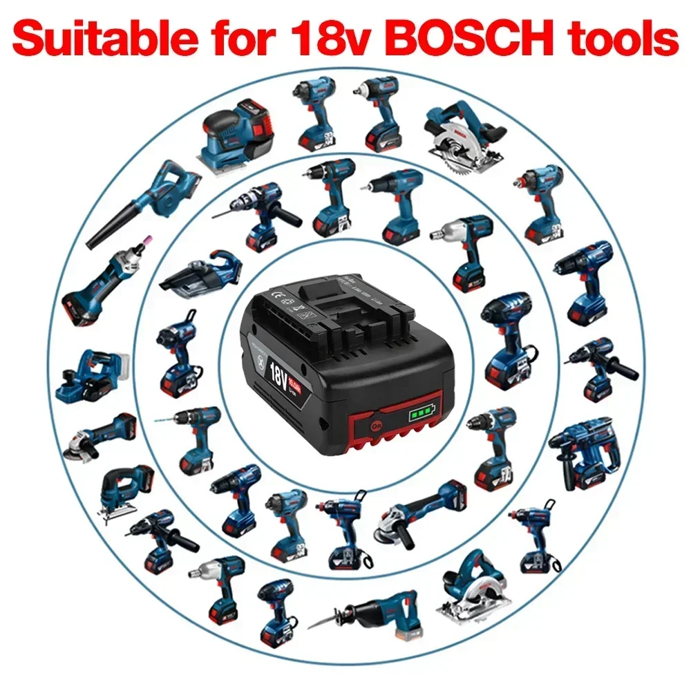 Литий-ионная батарея BOSCH 18 в 10 0 Ач gba профессиональная GSR GSB BAT618 BAT618G BAT609 GSR18V GBA18V BAT610