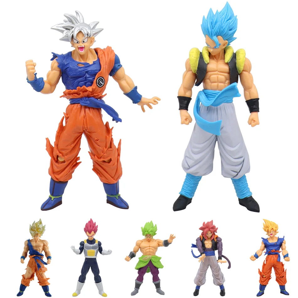 

Фигурка аниме «Драконий жемчуг Z» Super Saiyan, модель GK Rose Goku, фигурка DBZ Gohan, статуя Вегета, коллекционная игрушка, фигурка