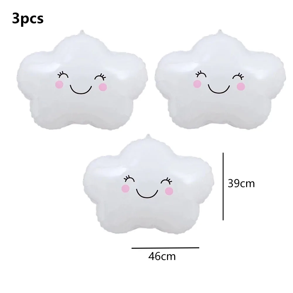 

Набор из 3 белых воздушных шаров CatchMyParty