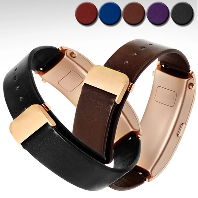 

CICIDD Substitute Huawei B3 Bracelet Watchband B5 B6 Brown Blue Folding Buckle Business Replacement Strap