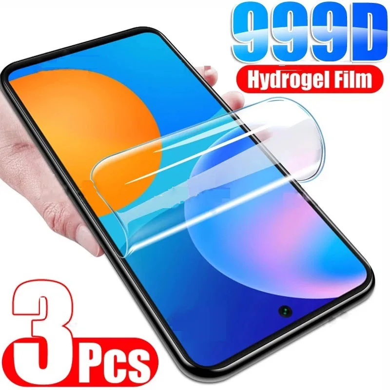 

3PCS For OPPO A54 5G 4G A53 A53s 2020 A52 Full Cover Protective Film Screen Protector Phone Case On OPPO A52 A53s A54 A21s