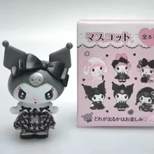 Фото Sanrio 4 см мини Kuromi My Melody слепая коробка персонаж мультфильма фигурки куклы сумка-сюрприз милая модель коллекция игрушка подарок на праздник №4