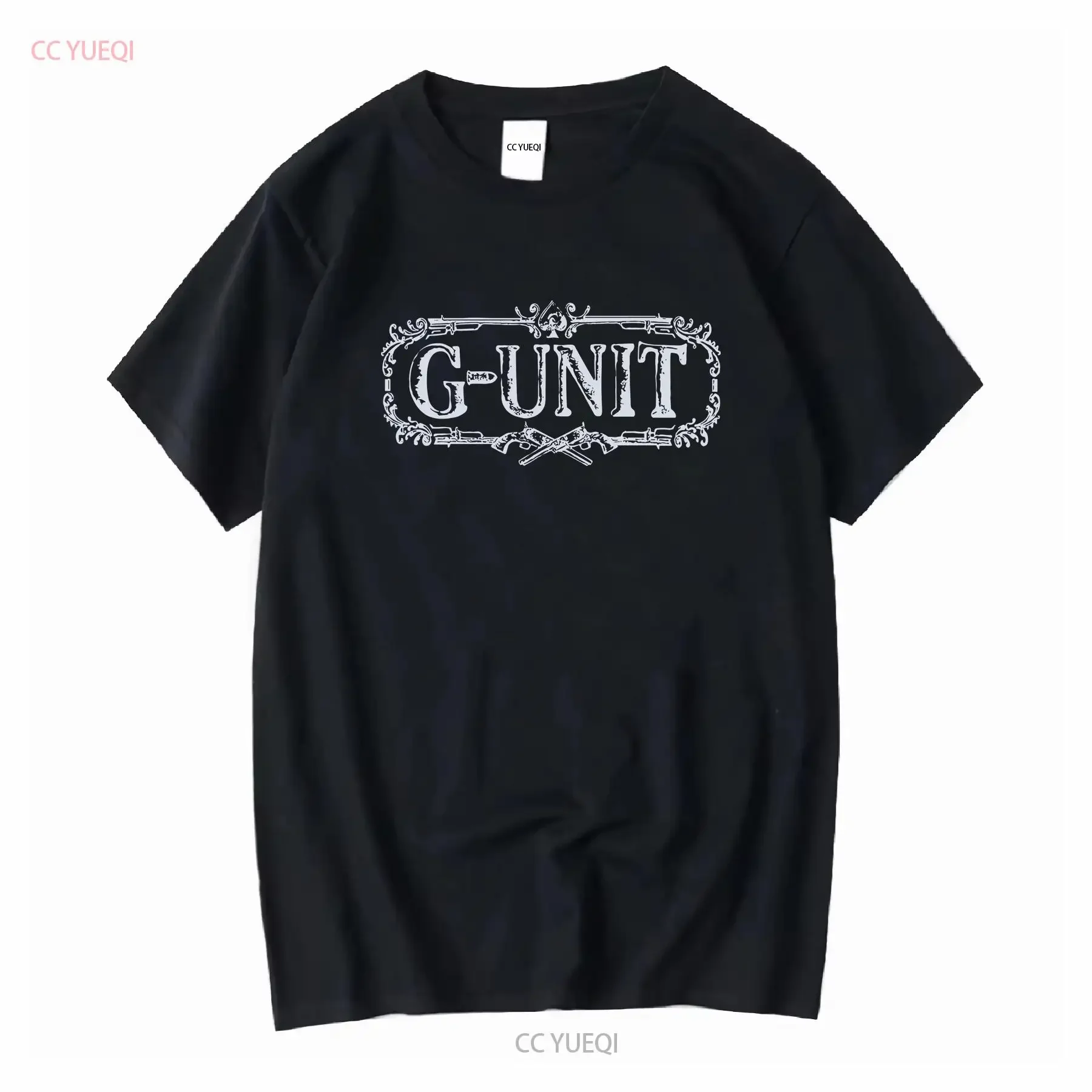 Фото Винтажная футболка G UniT мужская 2XL в стиле хип-хоп 50 Cent Y2K двусторонняя редкая винтажная стираная слегка унисекс универсальная дышащая №1