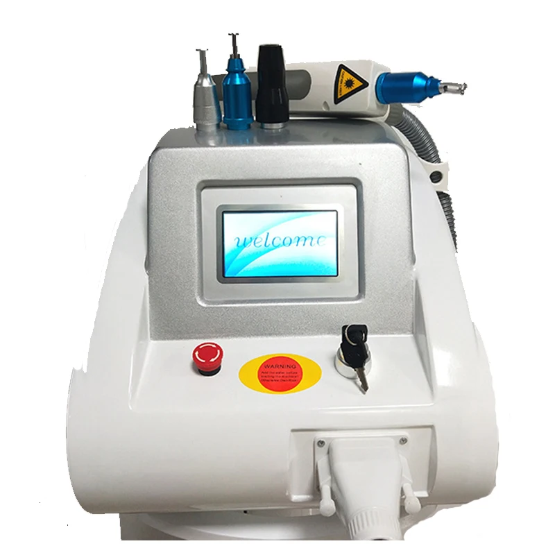 2023 новейший Q-переключатель Nd Yag диодный лазер 1320 1064 532Nm безболезненное удаление татуировок омоложение кожи подтягивание красоты машина