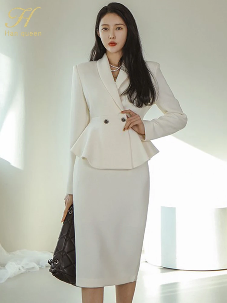 Skirts Korean Slim Chic Office Lady Skirt Suits