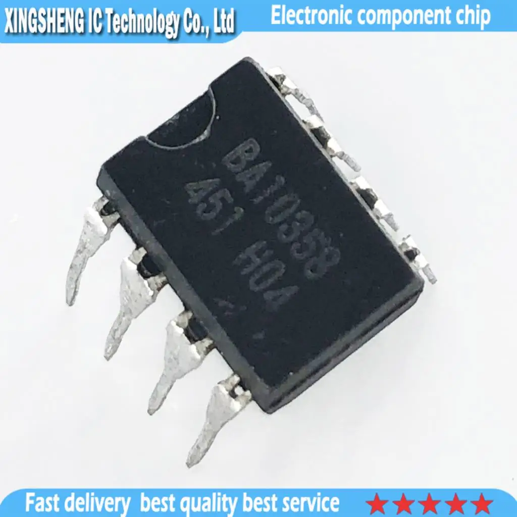 10 шт./лот BA10358 BA 10358 DIP8 новая и оригинальная фотография