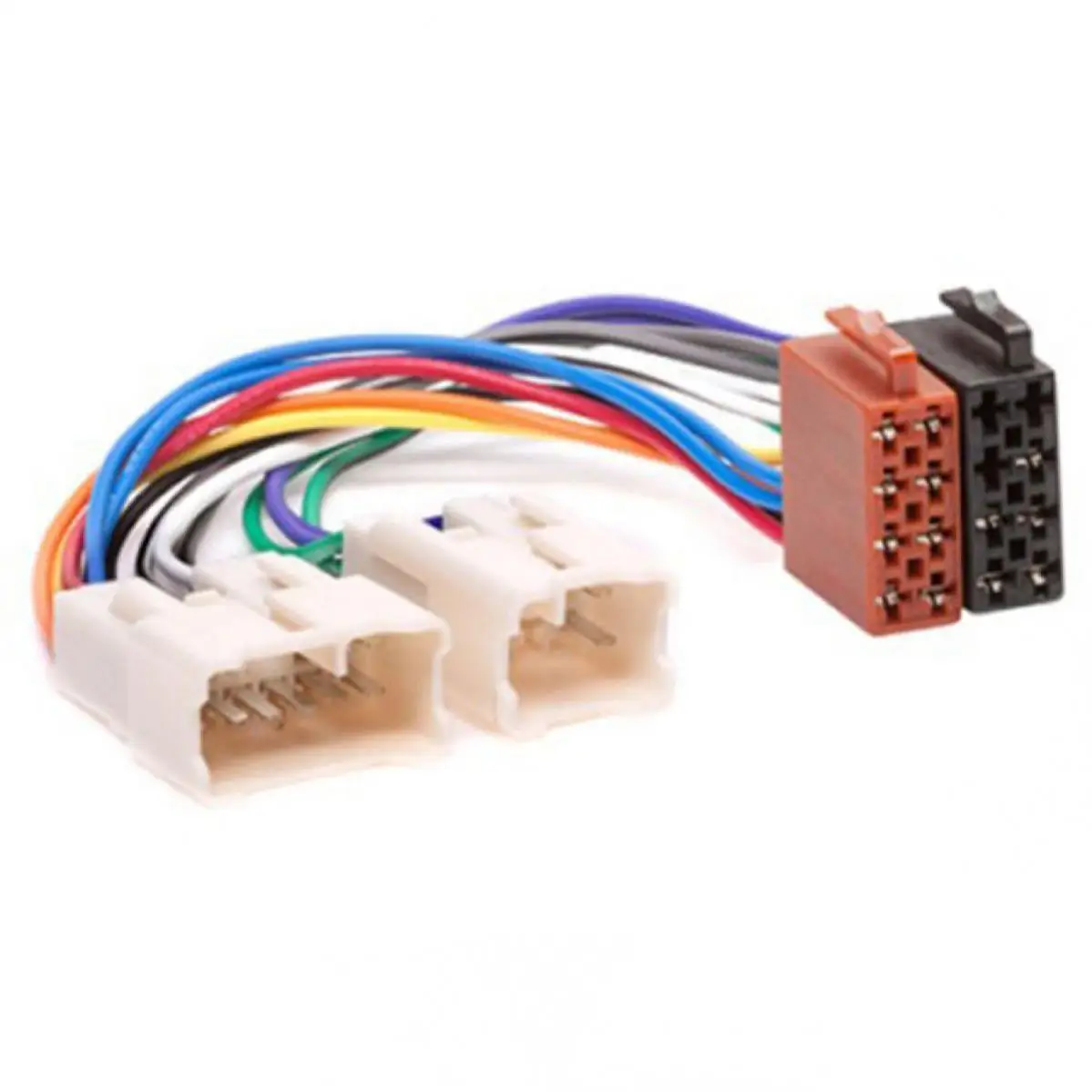 Автомобильный стерео аудио ISO модифицированный шлейф 12 В аудиоплеер кабель