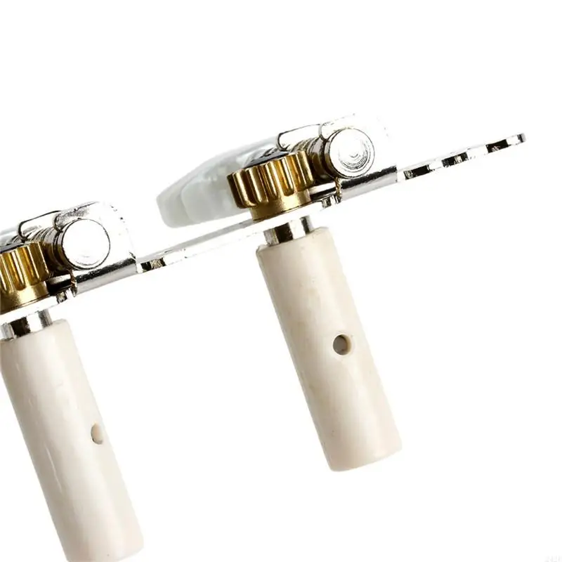 242F одна пара гитарная настройка колышков машины Tuners White Machine для головы