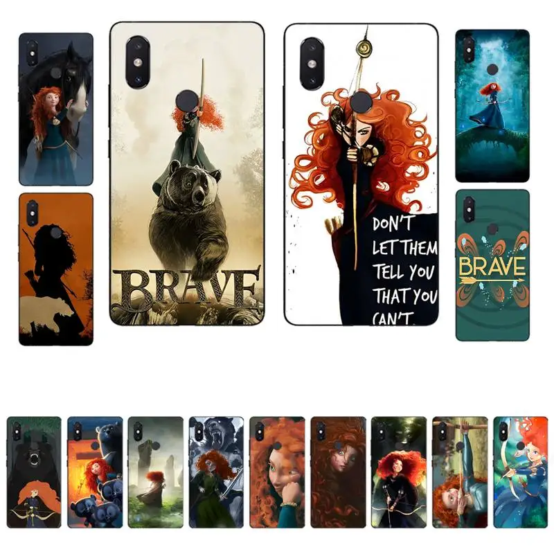 

Disney Brave Phone Case for Xiaomi mi 5 6 8 9 10 lite pro SE Mix 2s 3 F1 Max2 3