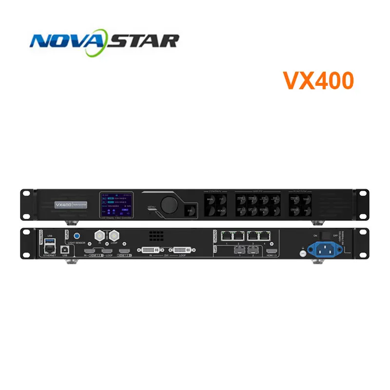 Novastar светодиодный все-в-одном контроллер видеопроцессор VX400 обновление вместо того, чтобы стандартная система управления для большого экрана