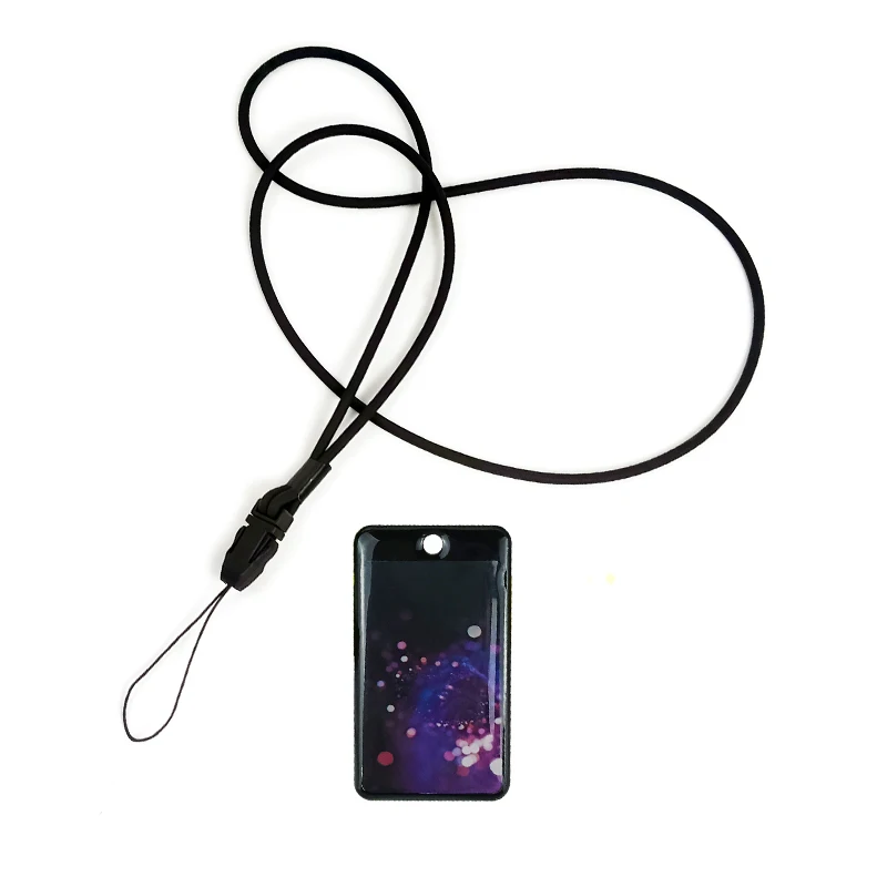 Terahertz Chip New Me Card Beautiful Starry Sky Pattern with Silicone Cord