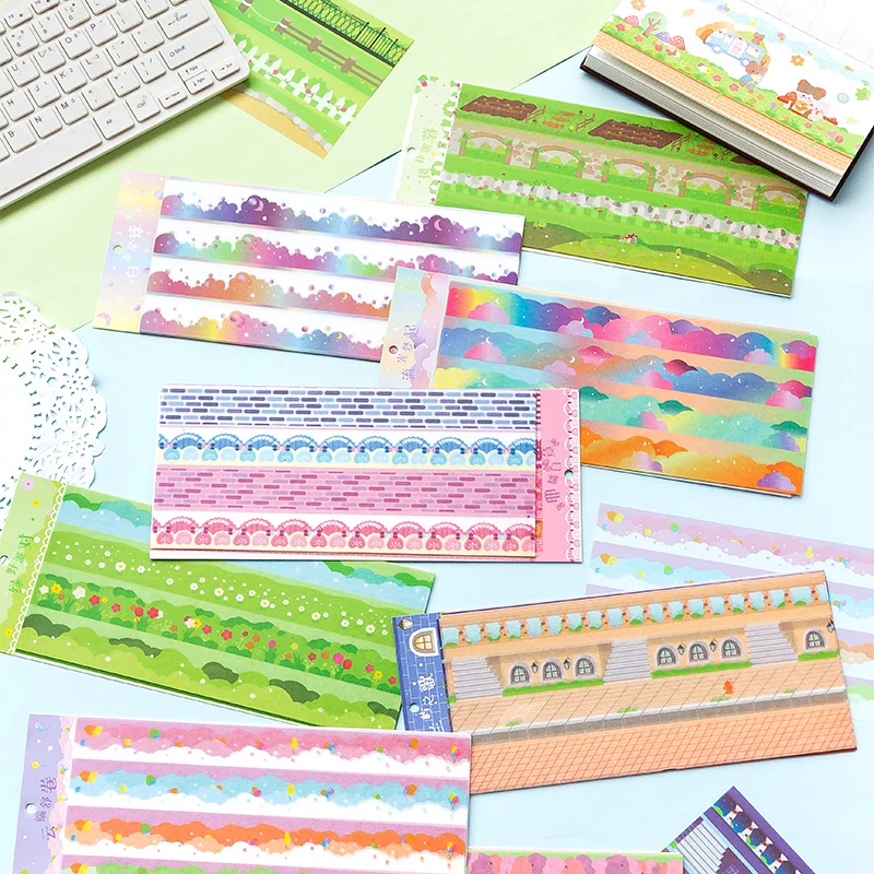 

8packs/LOT pick up the wild and weave a dream series cute lovely creative decoration DIY paper masking washi stickers