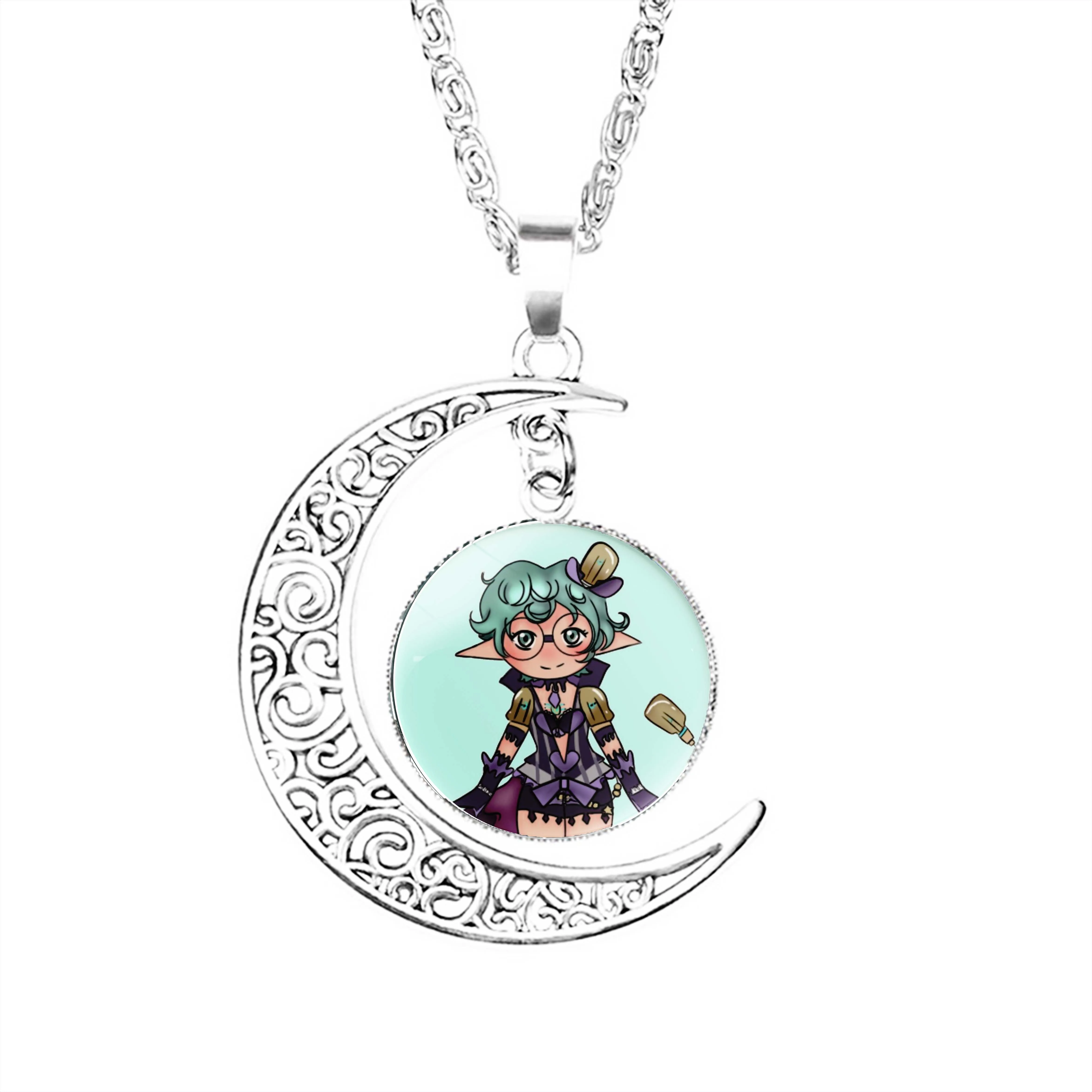 

Цепочка с подвеской в виде купола из нержавеющей стали для мужчин и женщин