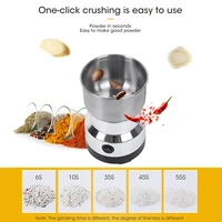 mini coffee grinder household electric grinder 300ml ultrafine baby food pulverizer 24 blades spice pepper grinder grain mill