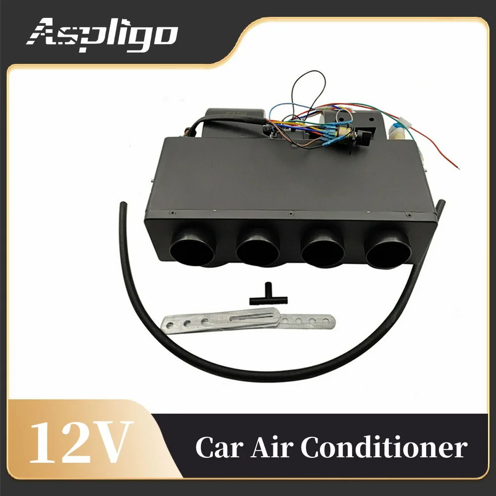 

Electric Car Universal Underdash Air Conditioner Outlet Evaporator Unit Air Conditioning Wind gap 12V 24V for Bus Van Truck