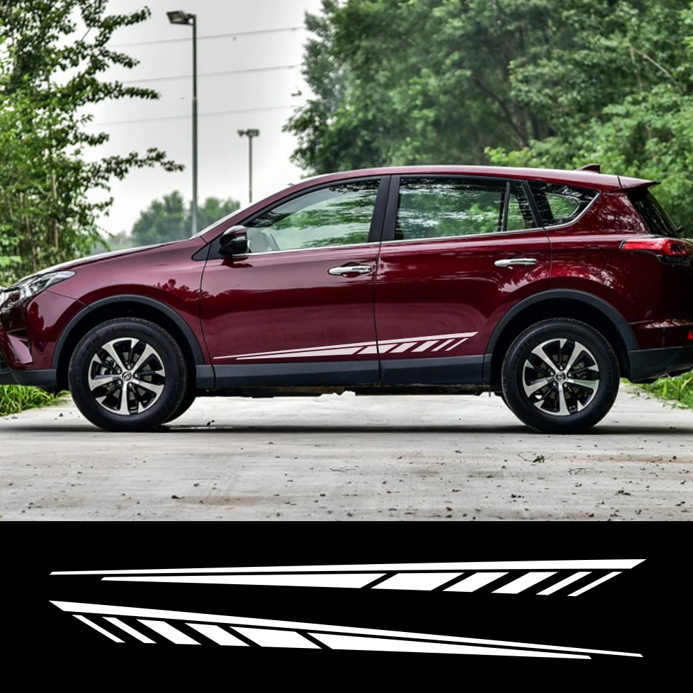 

2 шт., виниловые наклейки на дверь автомобиля