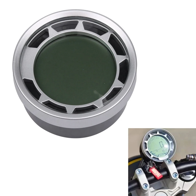 

1 PCS Motorcycle Instrument Assembly Replacement Black&Silver For Aprilia CR150 APR150-6