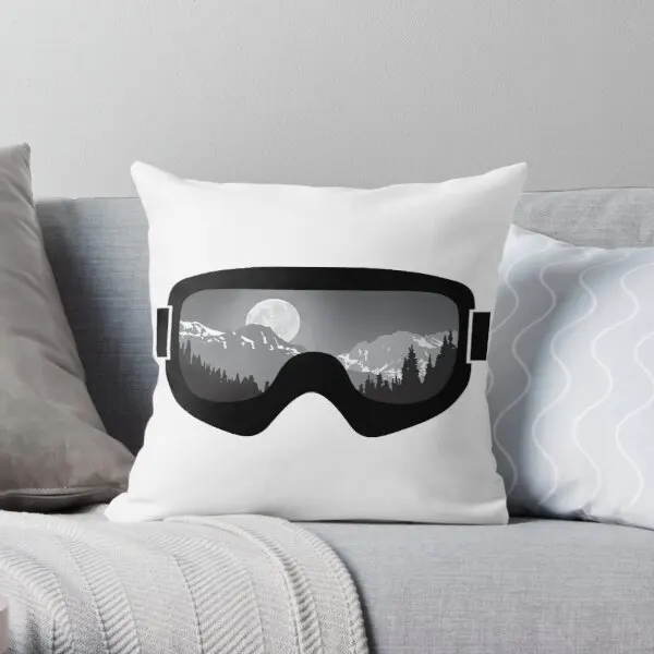 

Moonrise Goggles B W Goggle Designs Printing Throw Pillow Cover Soft Bedroom Car Decorative Fashion Waist Pillows not include