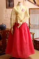 ladies hanbok korean ethnic practice dance dress hanbok and skirt for dancing costumes