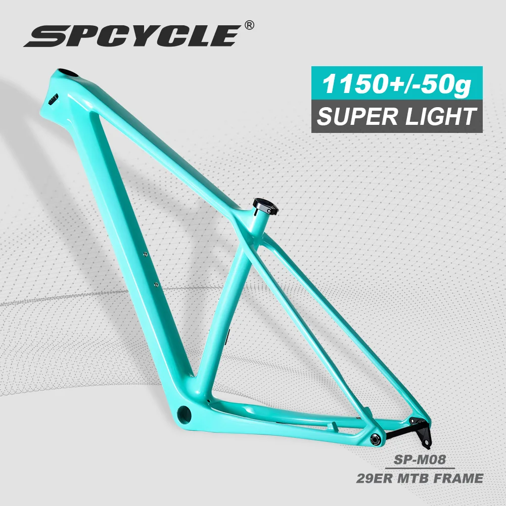 Скидка Карбоновая рама Spcycle 29er XC для горного велосипеда с твердым хвостом, 148x12 мм и 142x12 мм, рамы для горного велосипеда BSA 29, карбоновая рама для горн...