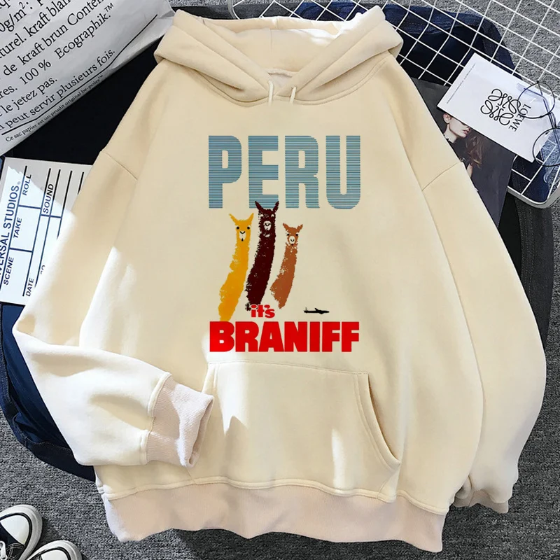 

lima peru hoodies men streetwear vintage printed male pullover grunge Ulzzang